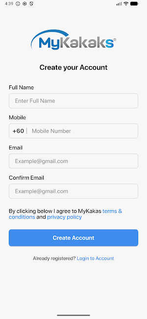 MyKakaks: Home/Office Cleaning Screenshot 1