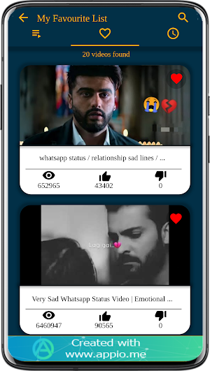 Sad Status Video Screenshot 3