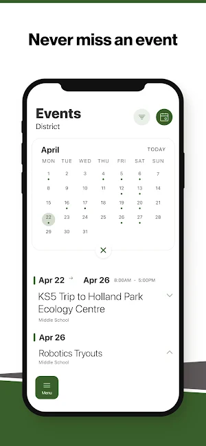 Dickinson-Iron ISD, MI Screenshot 2