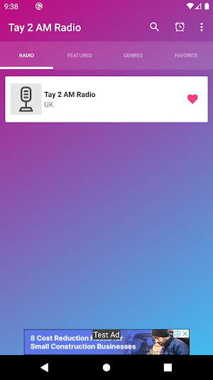 Tay 2 AM Radio App fm UK Screenshot 1