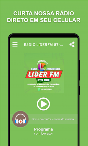 Rádio LíderFM 87-9 Screenshot 1