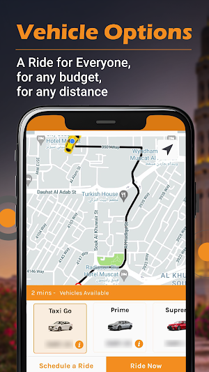 Taxi Muscat Screenshot 2