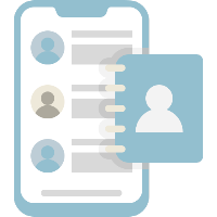 Share contacts