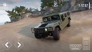 Real Army SUV Hummer H1 Sim Screenshot 0