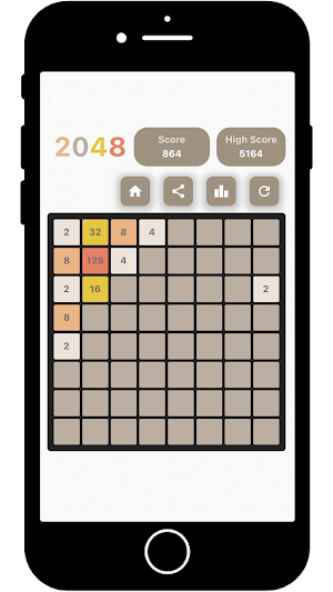 2048 - TZFE Screenshot 1