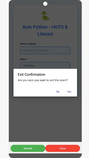 examBrowser CBT Screenshot 2