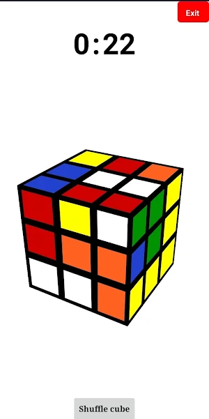 Rubik's cube solver Screenshot 3
