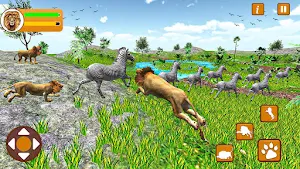 Lion Family King Simulator Screenshot 1