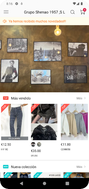 Priscila home Screenshot 1