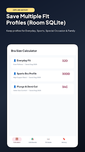 Bra Size Calculator & Fit Screenshot 0