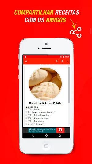 Receitas de Polvilho Screenshot 0