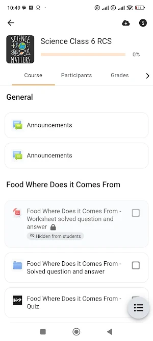 Rawal E-Learning App Screenshot 2