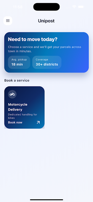 Unipost Screenshot 2