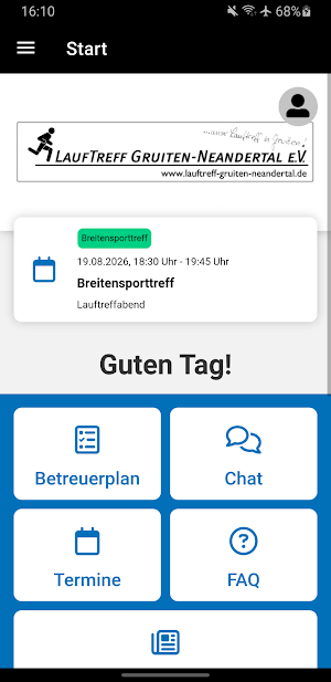 Lauftreff Gruiten-Neandertal Screenshot 1