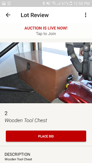 Wills Auctions Screenshot 2