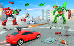 Multi Car Transform Robot Game Screenshot 0