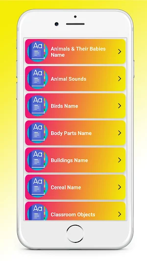 ENGLISH HINDI VOCABULARY Screenshot 2