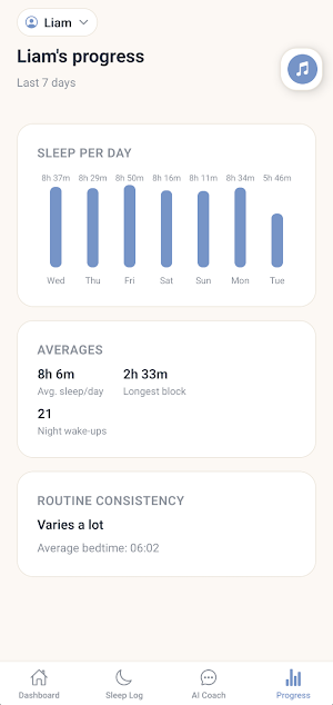 Newborn AI Sleep Coach Screenshot 3