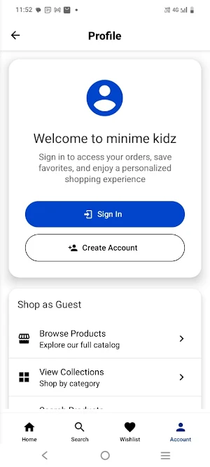Minime Kidz Screenshot 0