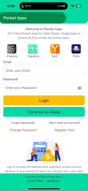 Pocket Apps Hub Screenshot 0