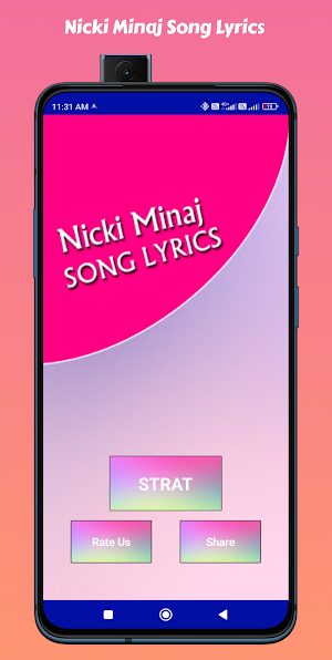 Nicki Minaj Song Lyrics Screenshot 1