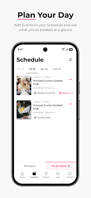 Good Food Show Events Screenshot 1