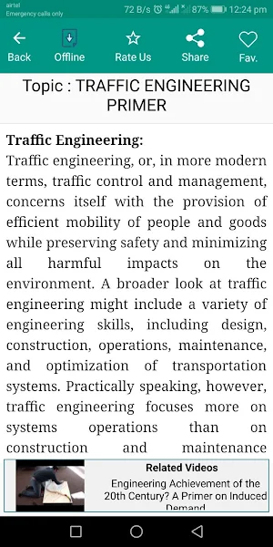 Transportation Engineering screenshot 6