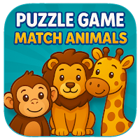 Puzzle Game – Match Animals