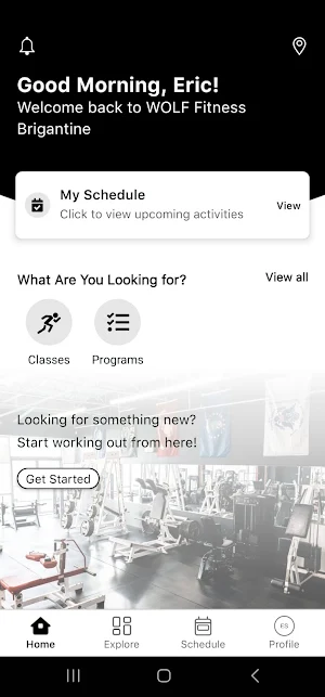 WOLF Fitness Brigantine Screenshot 2