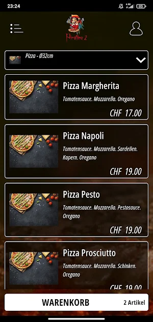 Piratino2 Pizza Kurier Screenshot 0