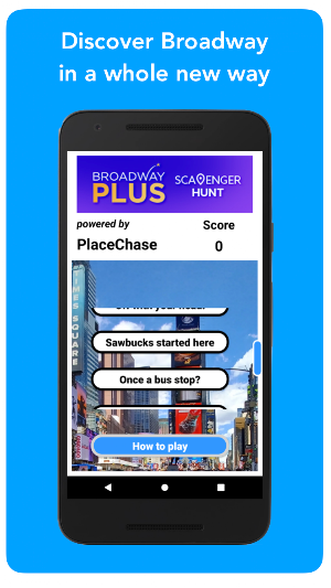BroadwayPlus Scavenger Hunt Screenshot 0