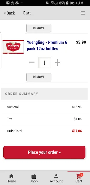 Grizzly Liquor Screenshot 2