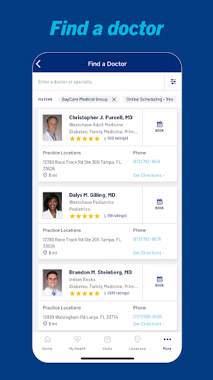BayCare App Screenshot 3