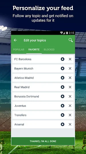 Football News - Soccer Breaking News & Scores Screenshot 1
