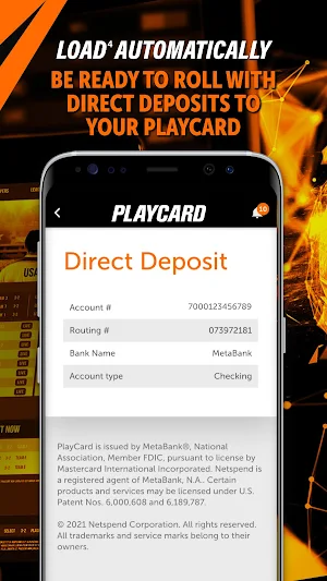 PlayCard Debit Mastercard® Screenshot 3