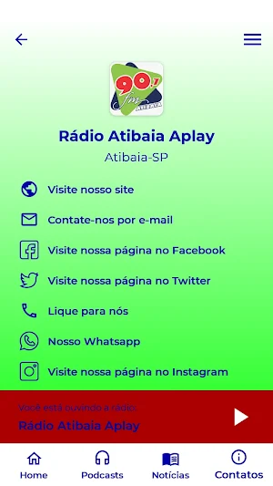 Rádio Atibaia 90,7 Screenshot 1