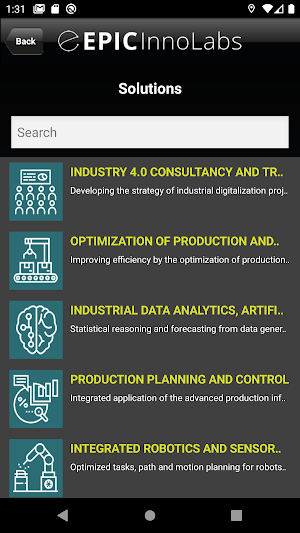 Epic InnoLabs INFO@HAND Screenshot 3