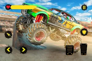 Monster Truck Crash Derby : Fearless Stunts 2019 Screenshot 3