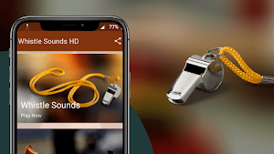 Whistle Sounds - Whistle Ringtone Screenshot 1