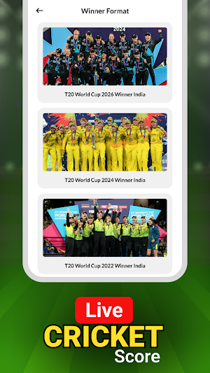 Live Cricket Score TV HD Screenshot 2