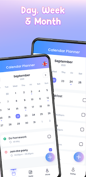 Calendar Planner, Agenda Notes Screenshot 2