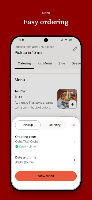 Osha Thai Kitchen Screenshot 2