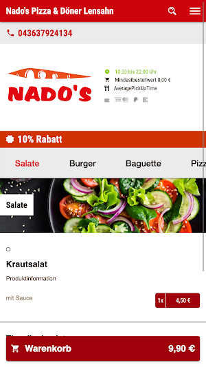 Nado's Pizza & Döner Screenshot 1