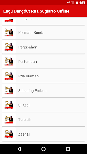 Lagu Dangdut Rita Sugiarto Offline + Lirik Screenshot 3