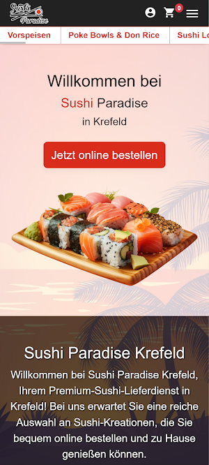 Sushi Paradise Krefeld Screenshot 0