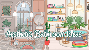 Aesthetic Bathroom Ideas Toca Screenshot 2