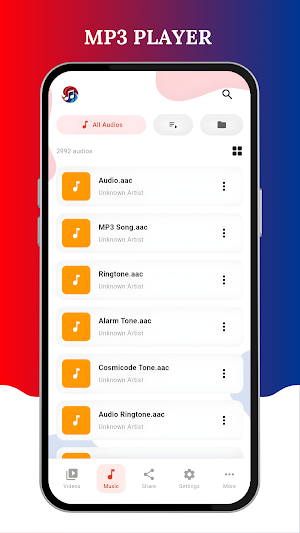 Cosmic Player – Music & Video Screenshot 1