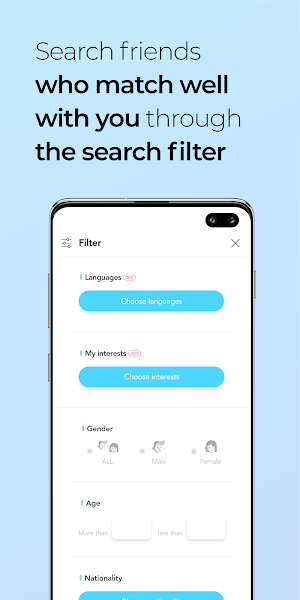 TriPriend : Meet Korean & internationl friends Screenshot 3