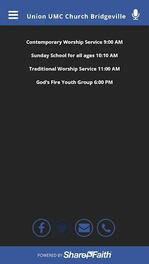 Union UMC Church Bridgeville Screenshot 1
