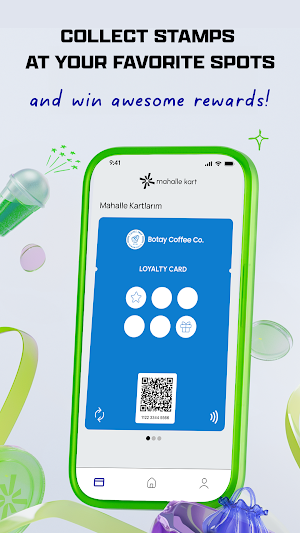 Mahalle App - Loyalty Card Screenshot 2